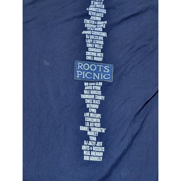 roots picnic Bryant park NYC 2016 Adult M T-shirt Black Slim @i2 Okayplayer - Picture 3 of 7